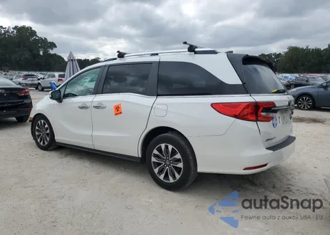 2022 Honda Odyssey Exl from USA, damaged, VIN 5FNRL6H76NB013735